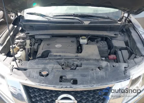 2015 Nissan Pathfinder S из США, поврежденный, VIN 5N1AR2MN3FC659737